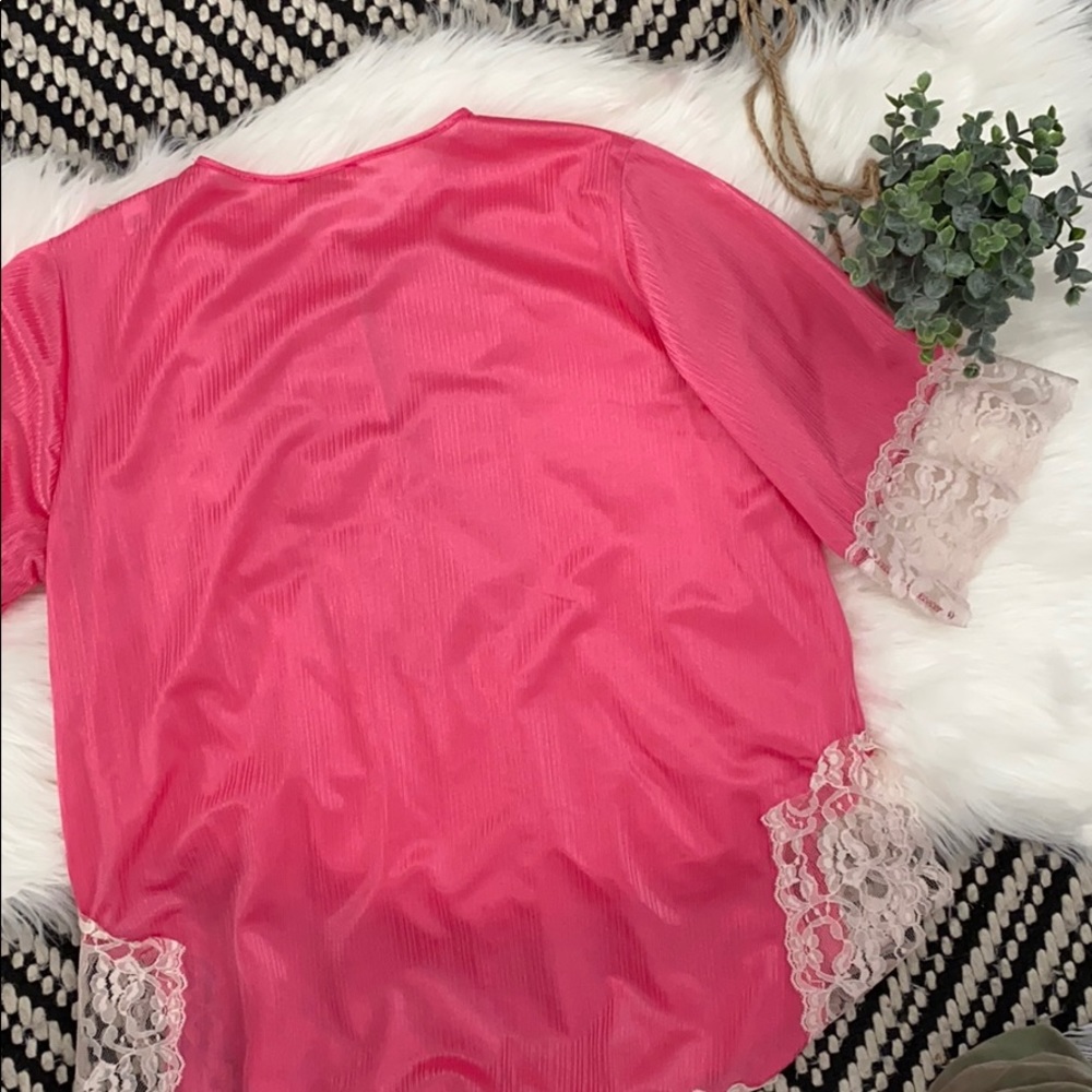 ‼️SOLD‼️True Vintage 1970’s Erica Loren lace nighty - Picture 6 of 6